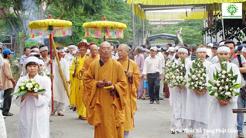 Nghi Thức Xả Tang Phật Giáo