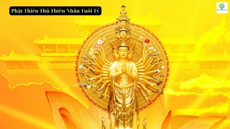 Phật thiên thủ thiên nhãn tuổi tý